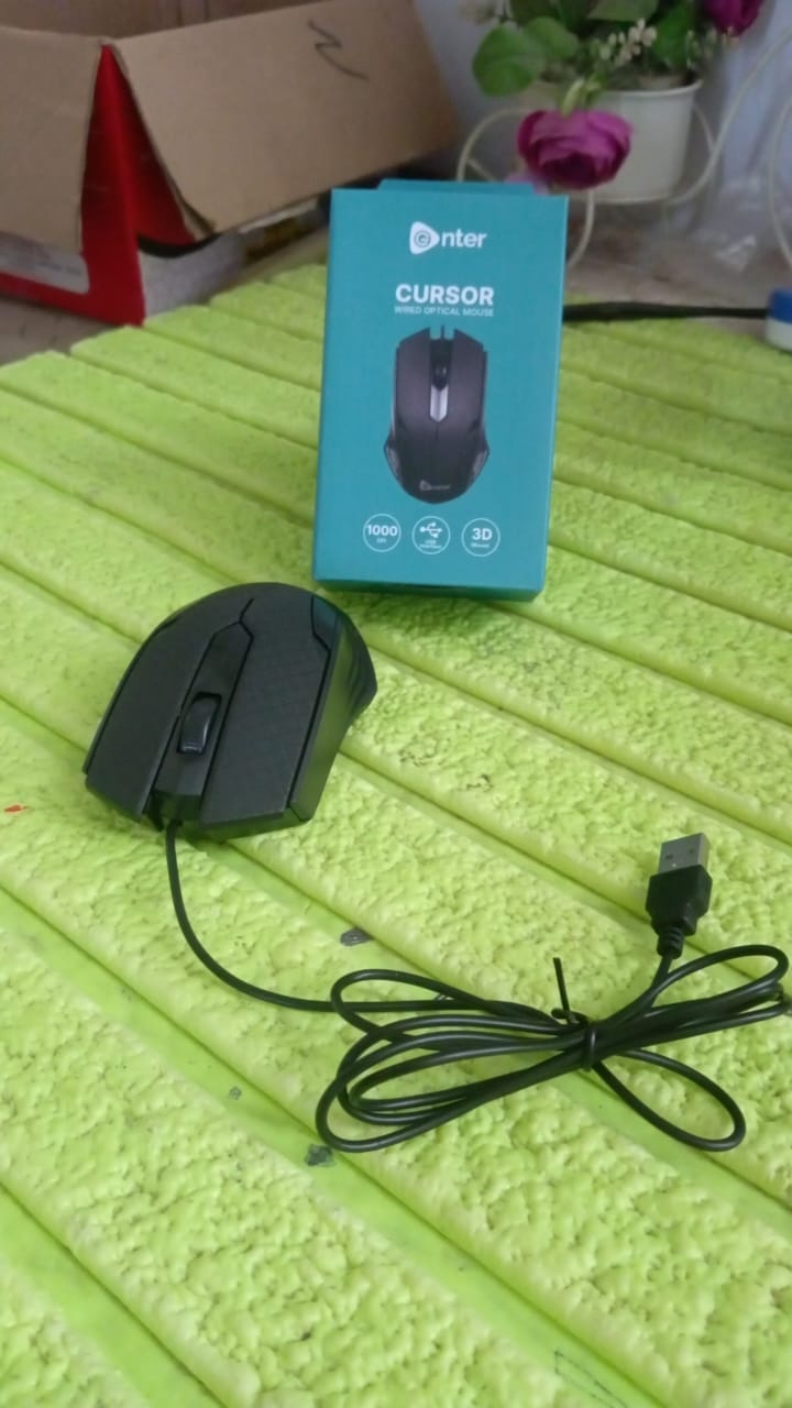 Computer / Laptop Wired Optical Mouse (1 Pc) Computer / Laptop Wired Optical Mouse (1 Pc)
